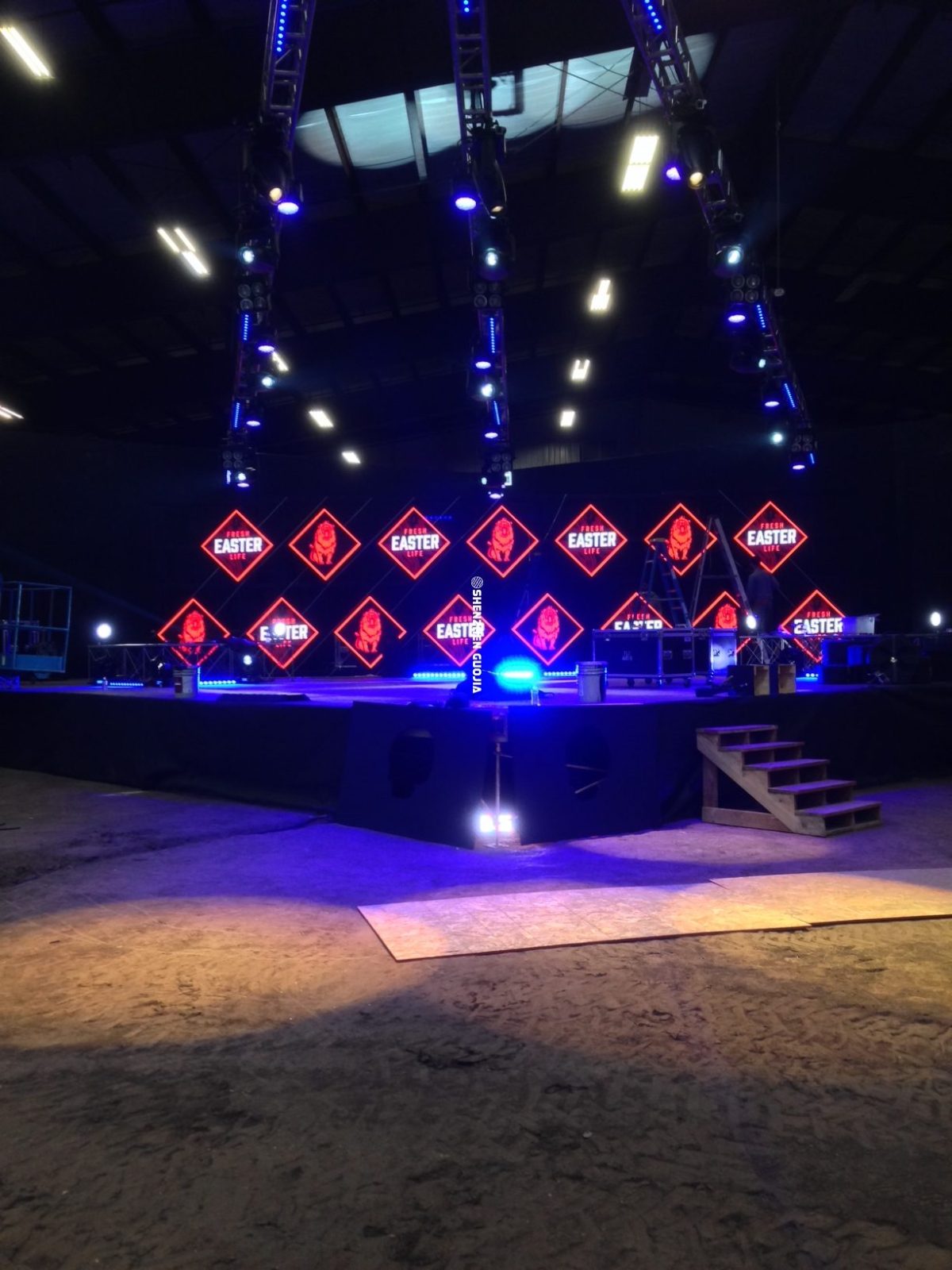 Indoor P6mm for Easter Show in USA