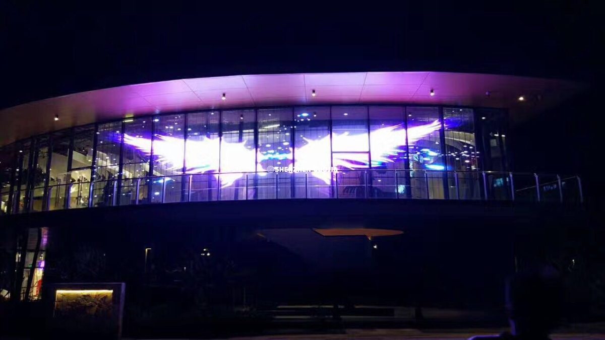 P7.81mm Transparent Led Display