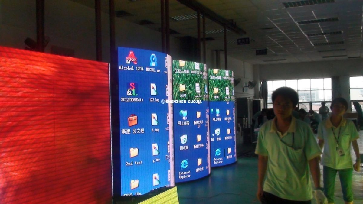 P4mm Curve Led Screen