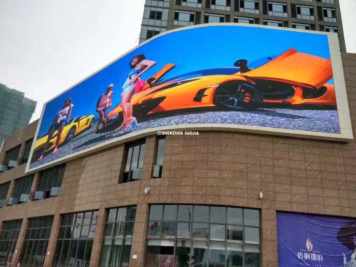 P10mm Curve SMD Outdoor Led Display