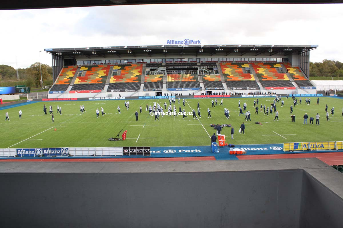 P10mm perimeter led display for Rugby stadium