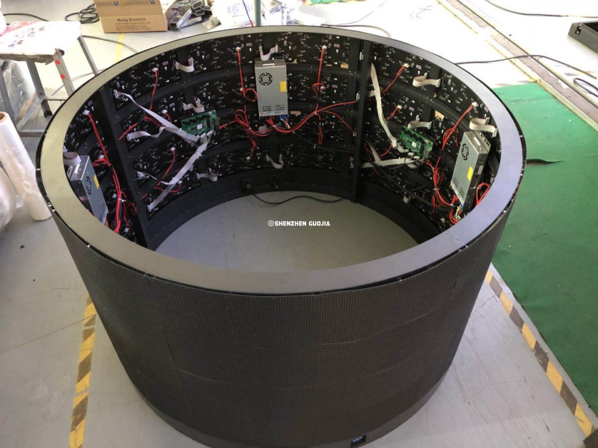 P5mm Indoor Round Display
