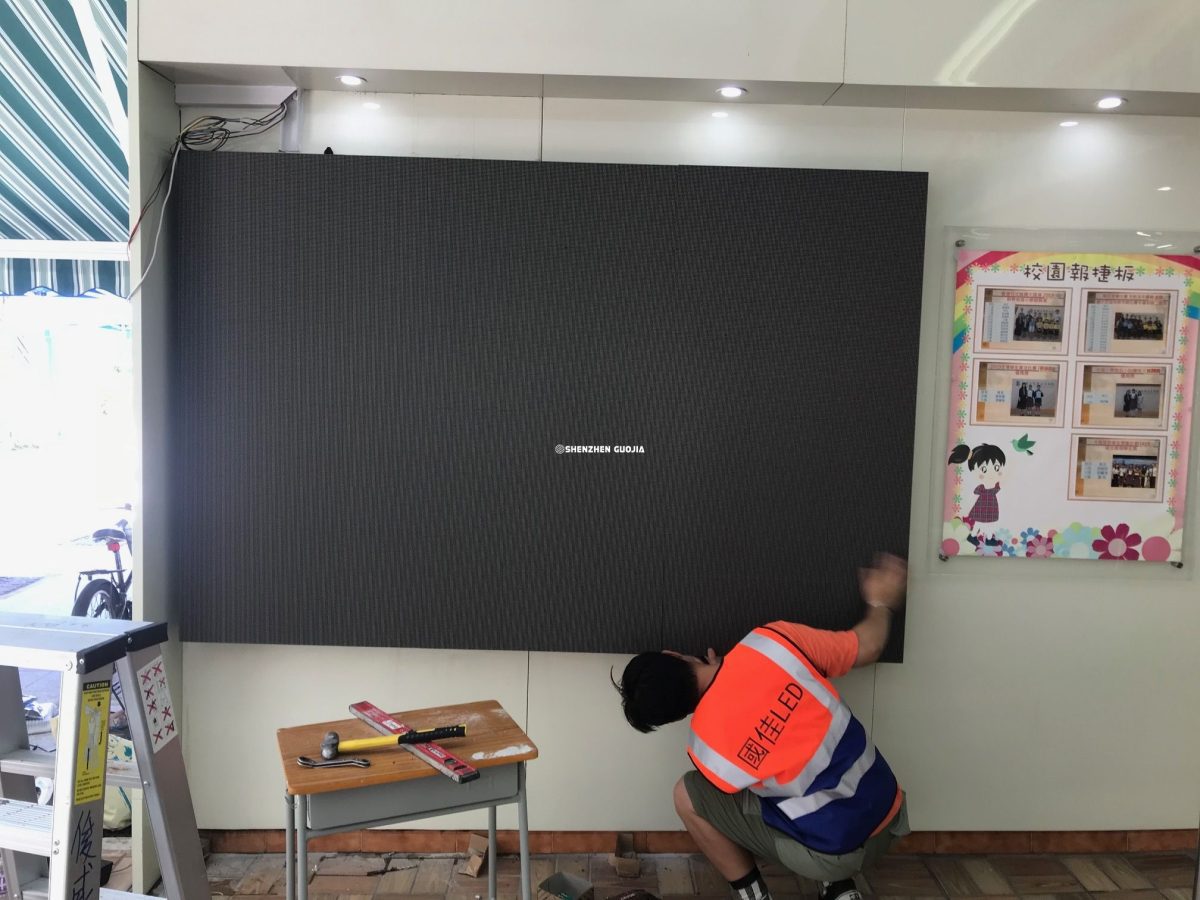 Outdoor P3.91mm for primary school in Hong Kong - Image 3