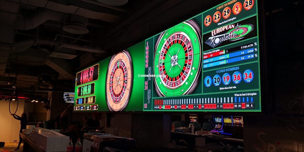 Indoor Screen P1.56mm For Casino in Eastern Europe