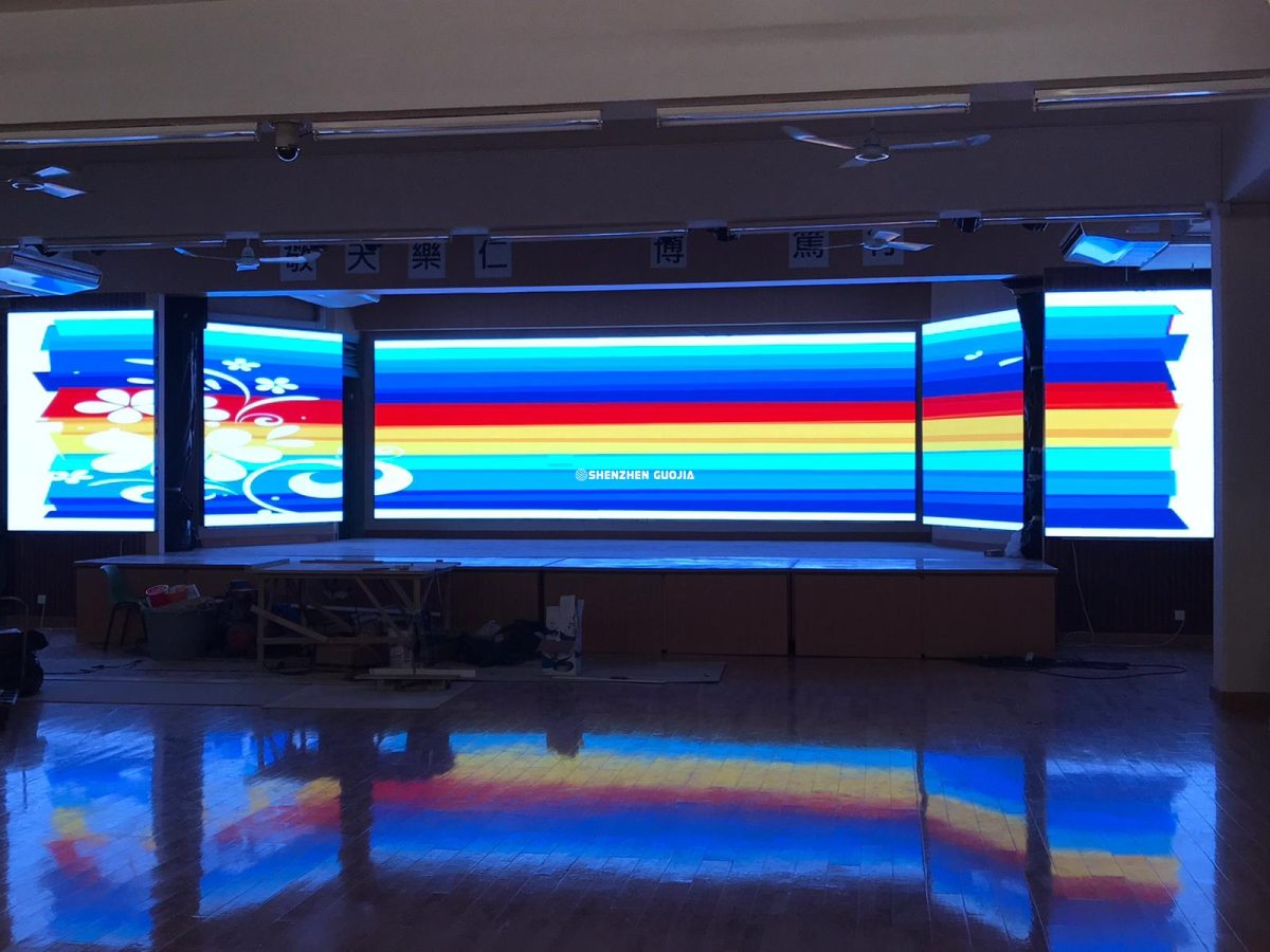 學校禮堂LED Wall P2.5mm for HongKong School
