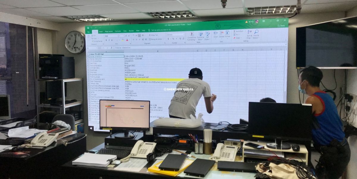 P2.5mm Indoor Control Room