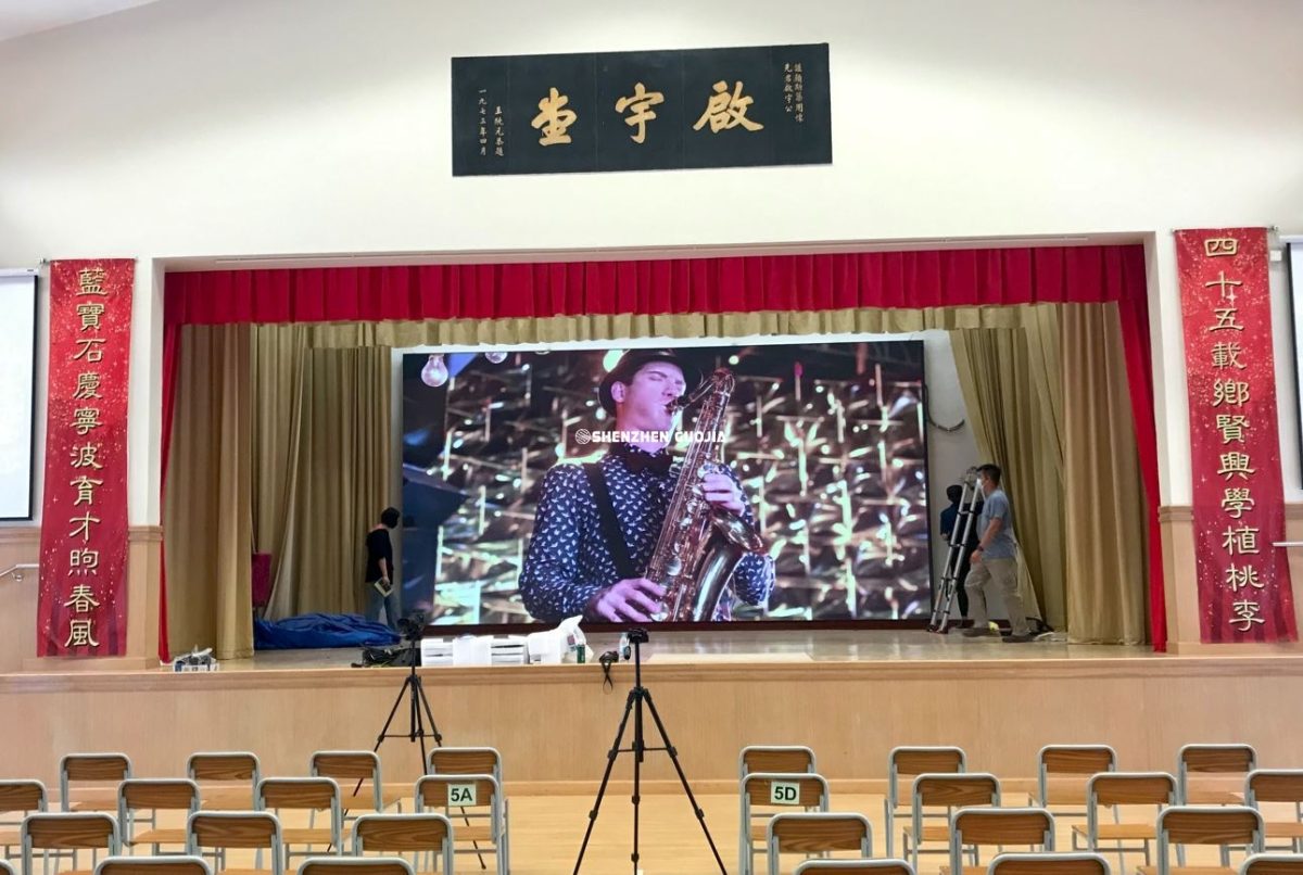禮堂LED Wall P2.5mm Ning Po College - Image 2