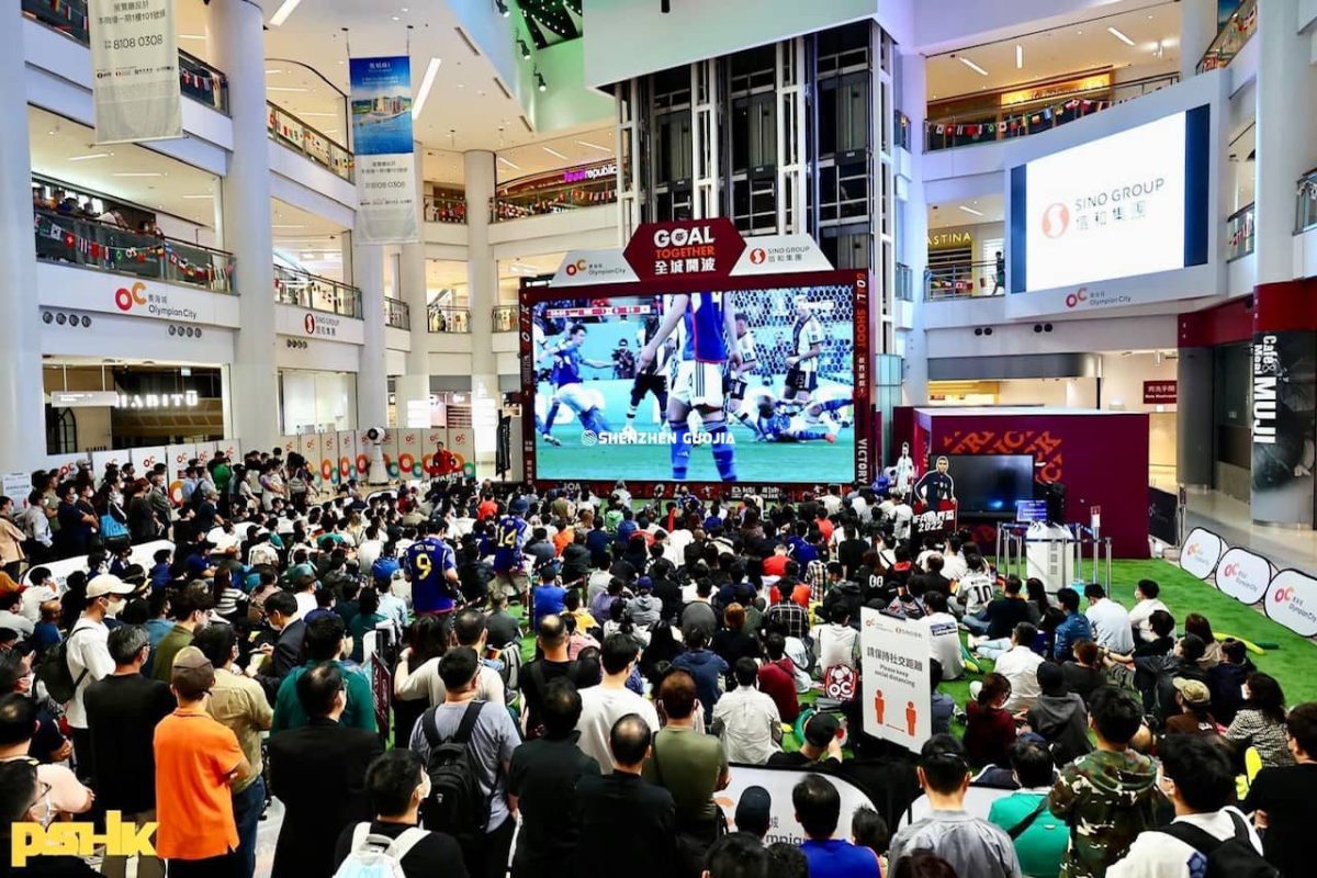 10m x 6m Biggest indoor LED Wall in Hong Kong