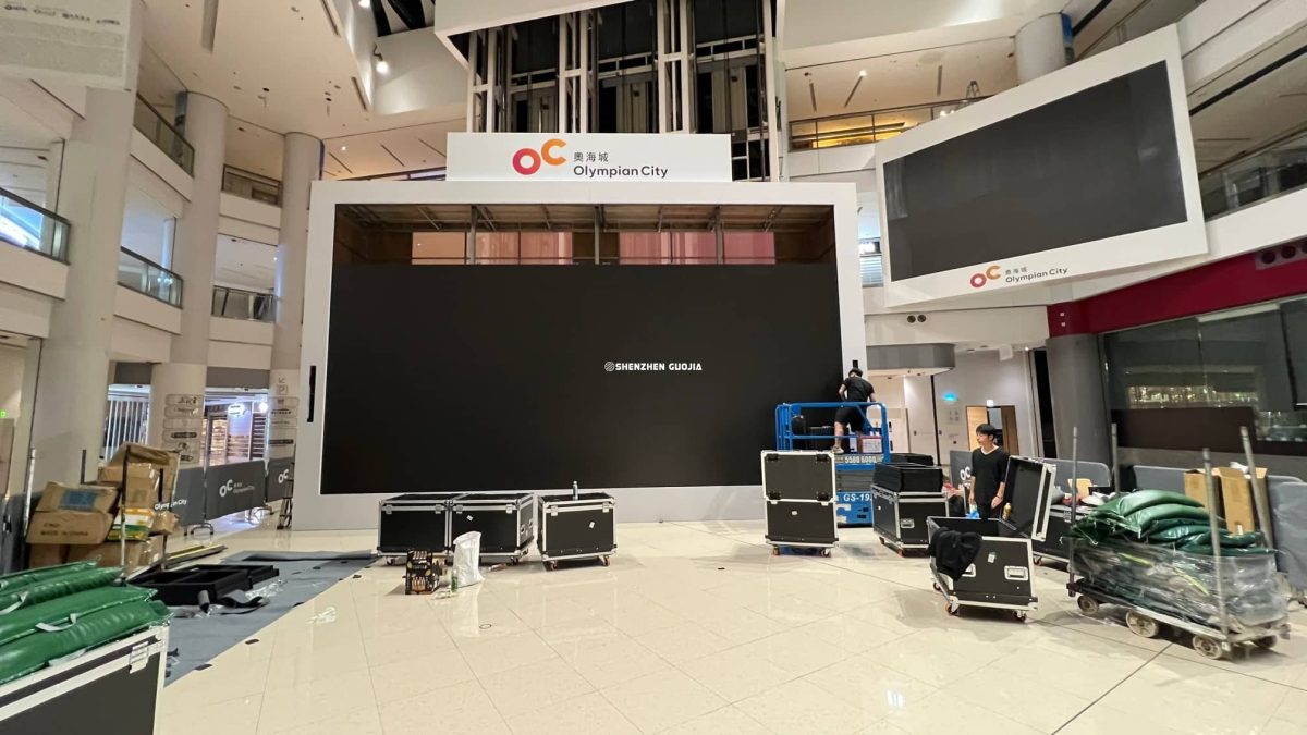 10m x 6m Biggest indoor LED Wall in Hong Kong - Image 4